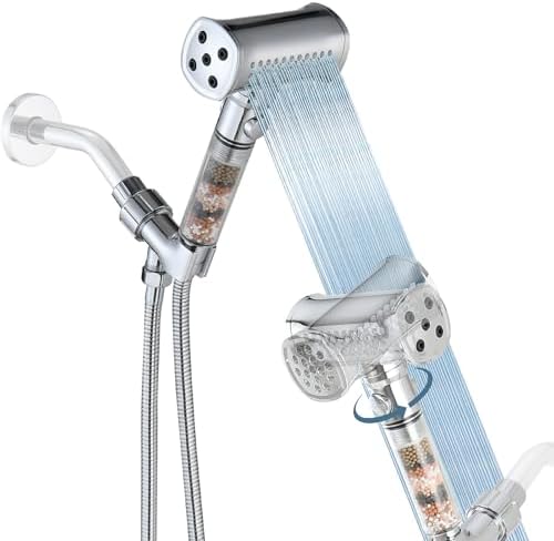 Eco-Friendly 4-Function Hammer-Shape Handheld Shower Head