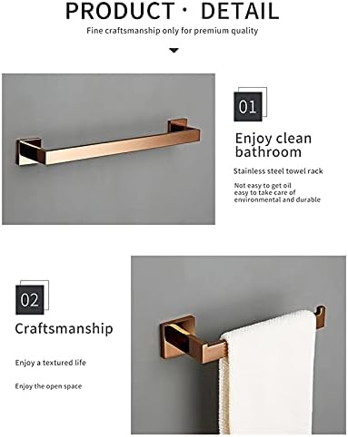 Sturdy Wall-Mounted Bathroom Towel Toilet Paper Holder
