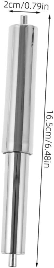 4pcs Chrome Toilet Paper Holder Replacement Rods