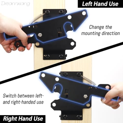 Self-locking Gate Latch