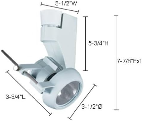 Jesco Lighting Contempo 270 Series Metal Halide Track Light Fixture