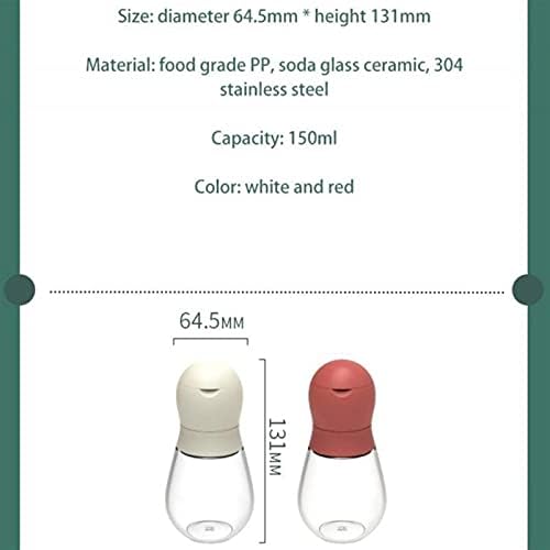 LEIXIUSM Pepper Shakers Set with Salt and Pepper Grinders