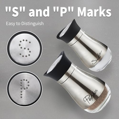 Lonffery Salt and Pepper Shakers Set Set of 2