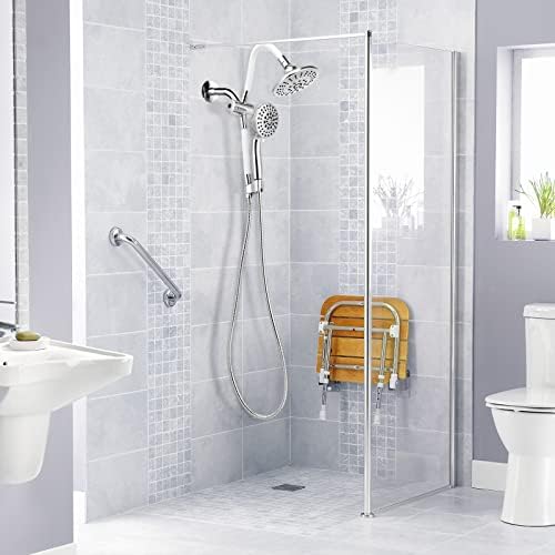Luxury Handheld Shower Head with Rainfall Option