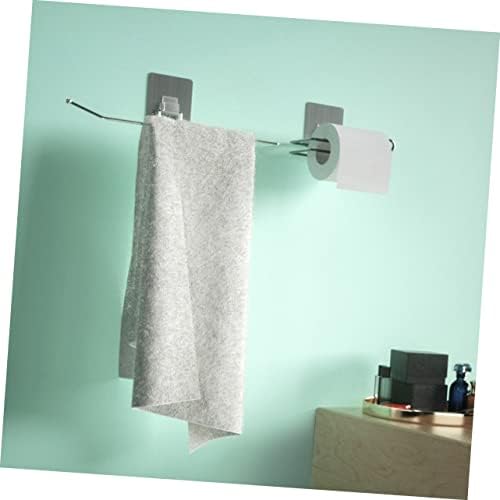 Alipis Aesthetic Stainless Steel Roll Paper Holder for Home Office and Bathroom