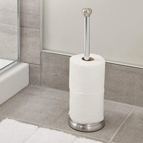 InterDesign York Brushed Stainless Steel Toilet Paper Holder