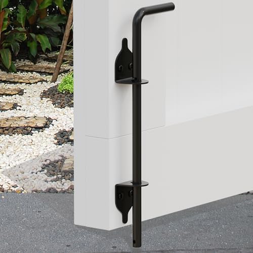 12 Gate Bolt Drop Rod Wrought Iron Gate Latch for Wooden Fences