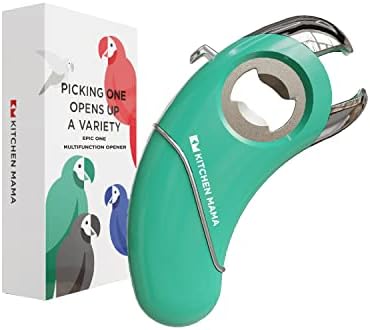 Kitchen Mama Epic One Multifunction Opener Teal 1