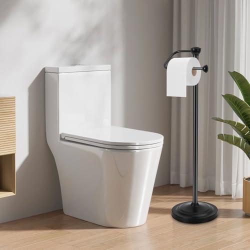 Lanburch Heavy Duty Toilet Paper Holder Stand