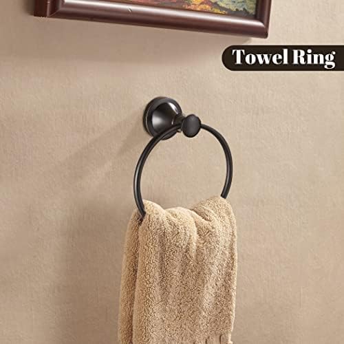 WOLIBEER Oil Rubbed Bronze Toilet Paper Holder Set