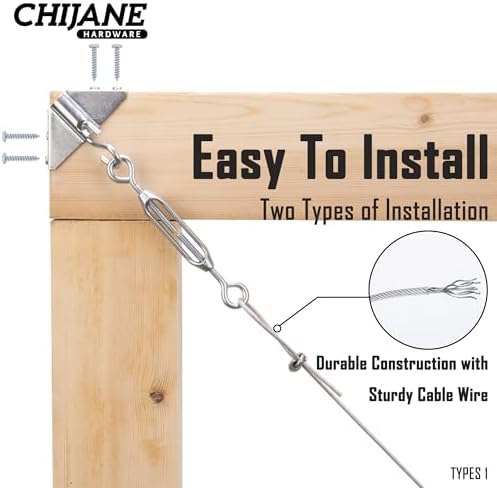 Sturdy Durable Anti-Sagging Gate Kit for Outdoor Use