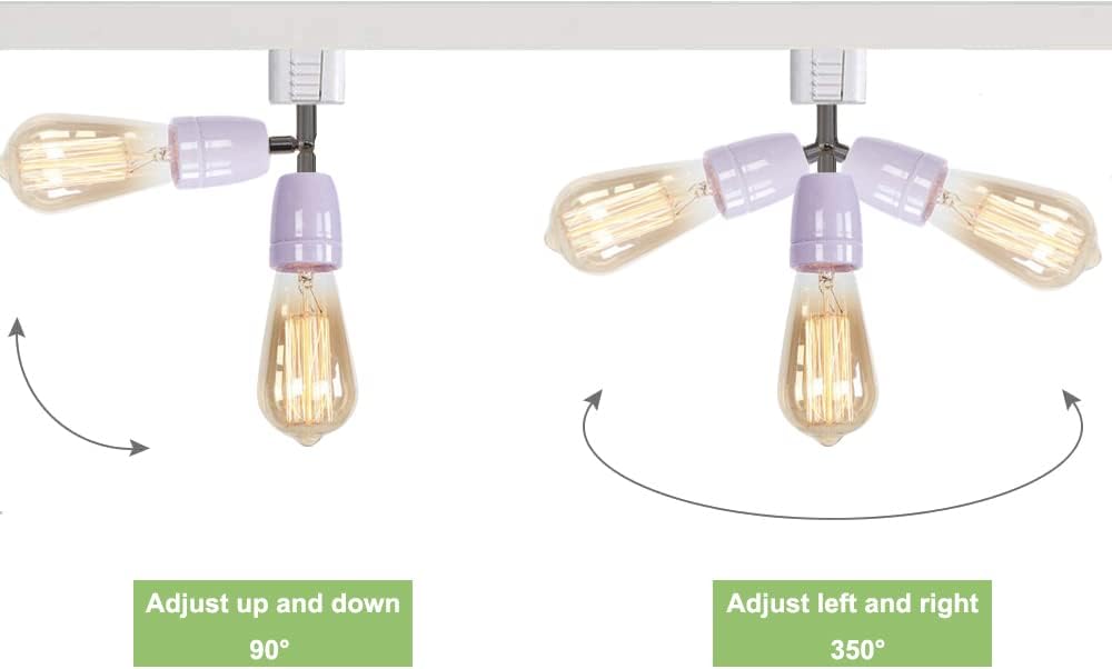 KAYYELAMP Single Circuit H Track Head Pendant Light