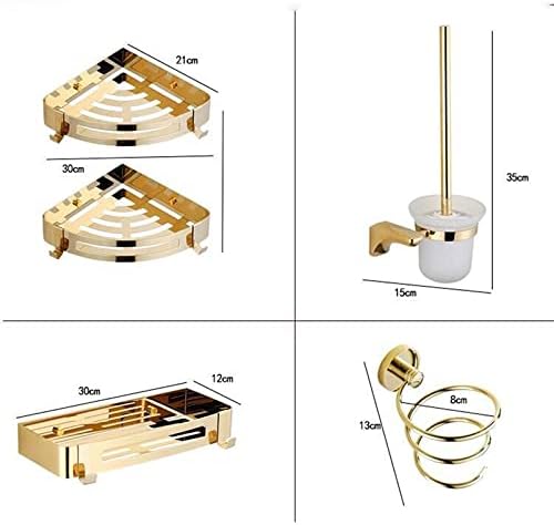 TYZK Towel Brush Holder Set