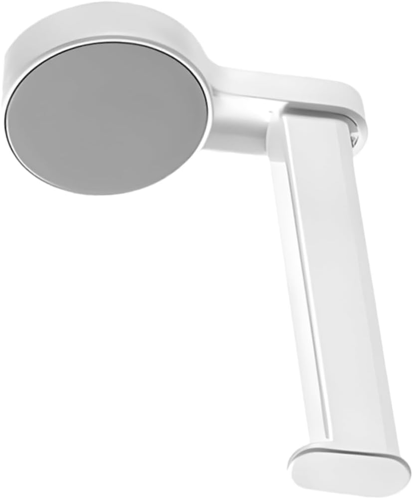 Homoyoyo Toilet Paper Holder Wall Mount Space-Saving White Dispenser