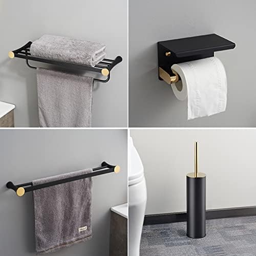 ANNBKA All Copper Bathroom Towel Rack Set