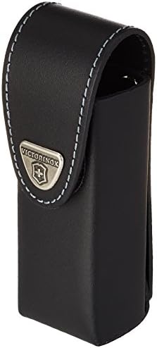 Victorinox Leather Pocket Knife Pouch Black
