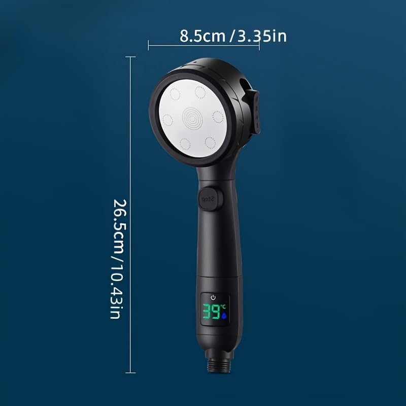 4 Adjustable LED Handheld shower head for Bathroom use