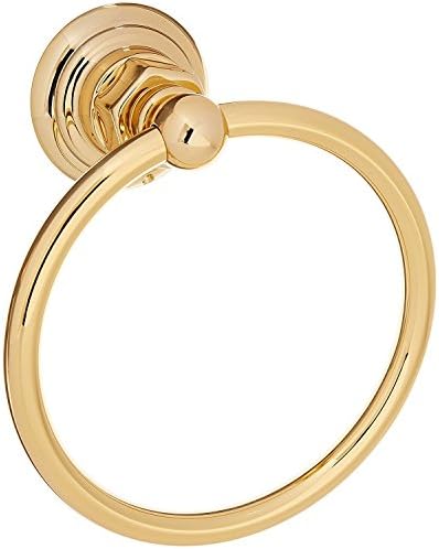 ROHL Country Bath Towel Ring Inca Brass