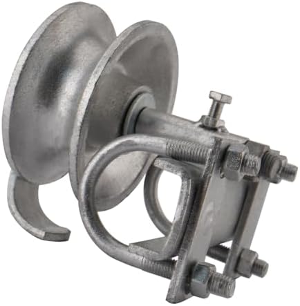 Galvanized Pipe Track Wheel for Gates