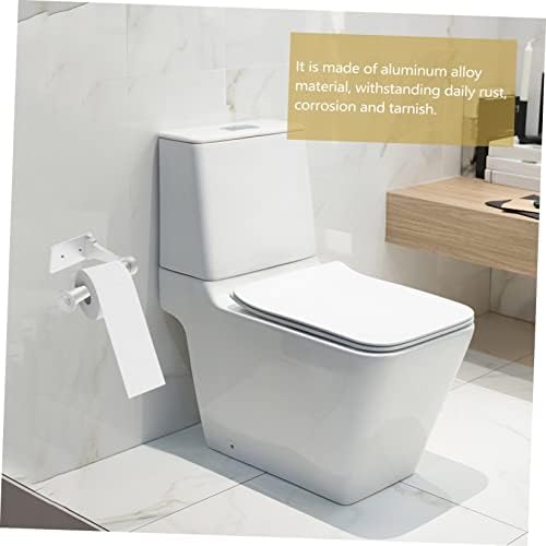 SEWACC Bathroom Paper Holder Metal Tissue Shelf