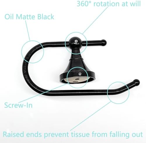 Celbon Brused Bronze Toilet Paper Holder Wall Mounted