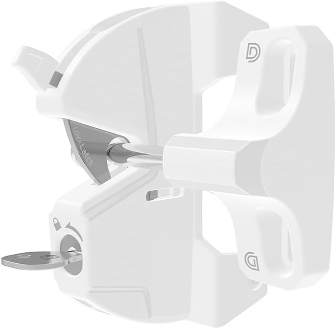LokkLatch Key Lockable Gate Latch