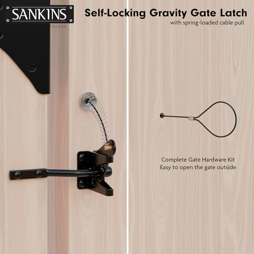 Sankins Anti Sag Gate Frame Kit for Wooden Gates