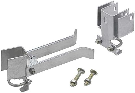 Double Gate Latch for Chain Link Fences
