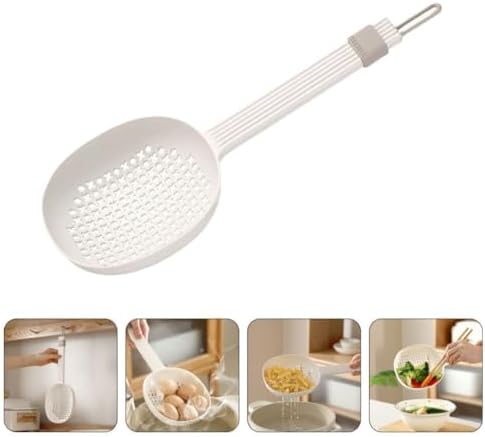 BESTOYARD Skimmer Slotted Spoon with Long Handle
