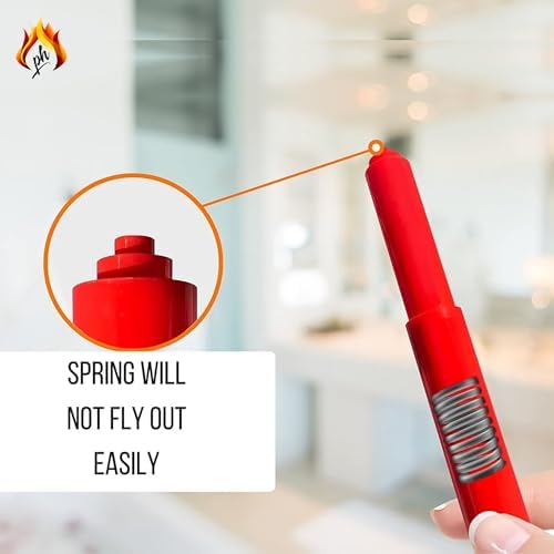 Pulse Red Toilet Paper Holder Spring Rod