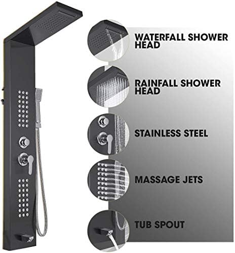 Sturdy Stainless Steel Rainfall Hand shower with 30 Water Conservation