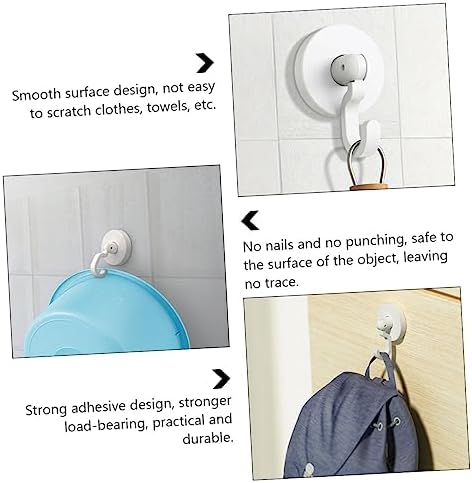 ABOOFAN Wall Adhesive Hooks for Bathroom and Kitchen