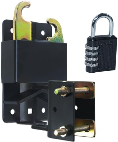 Gelaska 2-Way Gate Latch Durable Easy to Install