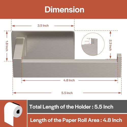 Empava Self-Adhesive Toilet Paper Holder