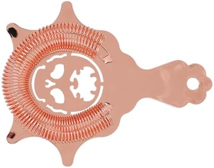 Professional Drink Strainer with Rose Gold Design
