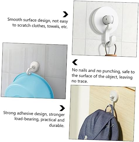 Self-Adhesive Wall Hooks for Kitchen Bathroom Living Room 1