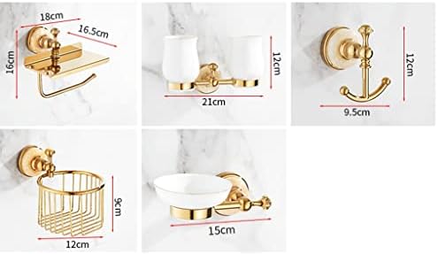 LeGDOr Bathroom Accessory Set in Copper