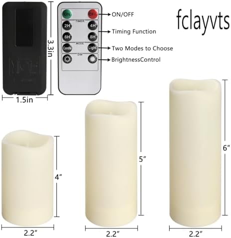 24-Pack LED Flameless Candles with Remote Control