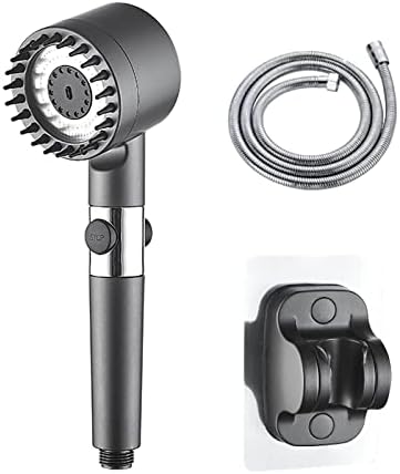 Relaxing High-Pressure Massage Shower Head with Pause Function