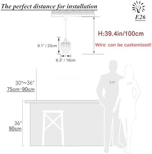 SKIVTGLAMP Dimmable H-Type Track Pendant Light