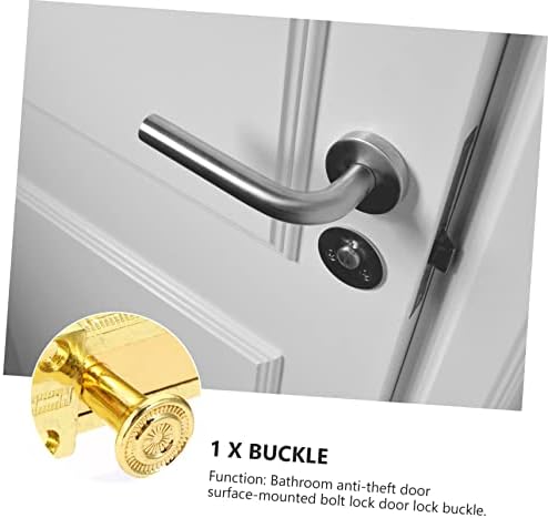 Secure Antique Copper Door Latch for Home Garden