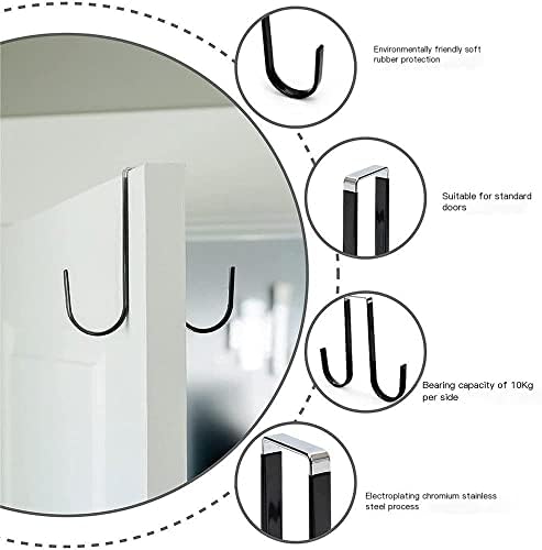 EUYIMOMO Door Hooks 12PCS Heavy Duty Metal