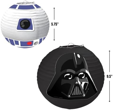 Star Wars Galaxy Paper Lanterns 3-Pack - Assorted Designs