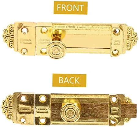 Secure Antique Copper Door Latch for Home Garden