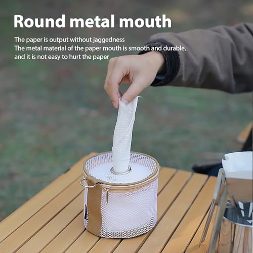 Portable Toilet Paper Holder for Camping
