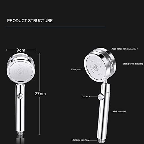Compact Handheld Shower Head for Quick Cleanings