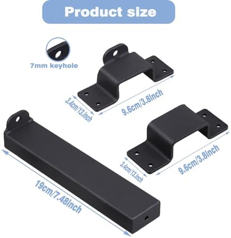 Durable Outdoor Gate Lock with Padlock Hole