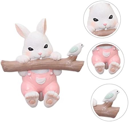 GLEAVI 1pc Rabbit Shape Towel Hook for Home Decoration