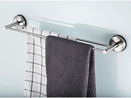 USZWBY Towel Bar Bathroom Shelf Storage Organizer