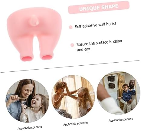 GLEAVI Cute Cartoon Tail Towel Hook for Keys and Bags